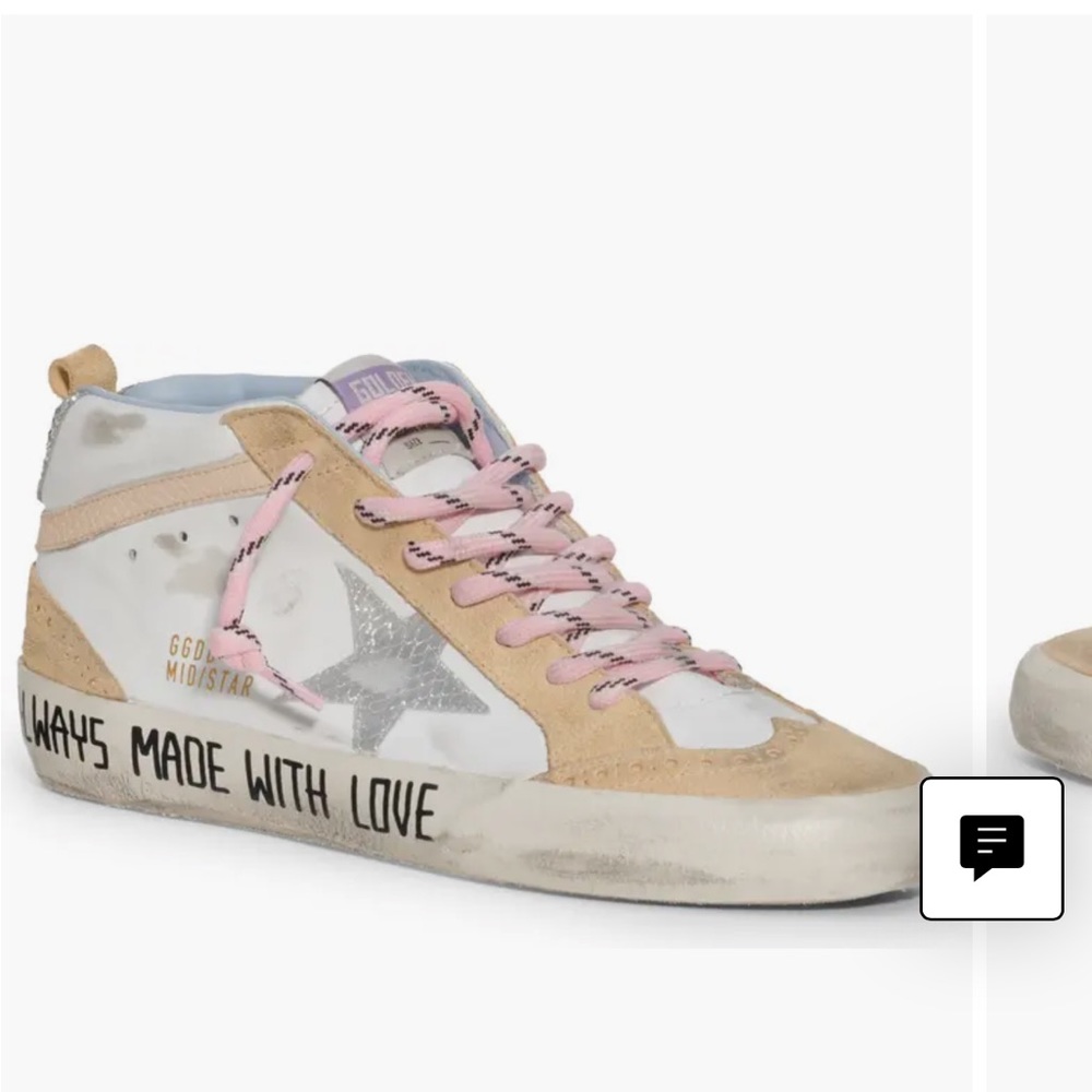 GOLDEN GOOSE MADE WITH LOVE MIDSTARS